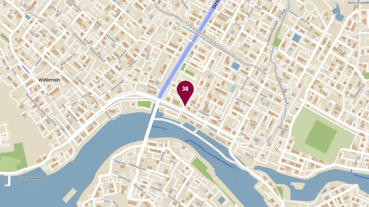 Mappa della sede di Aurora Benessere in Via del Corso, Roma